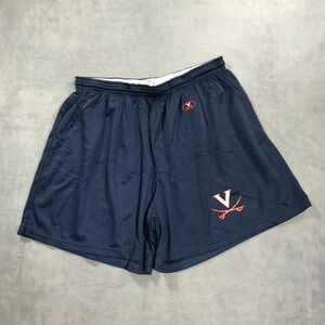 Vintage Virginia Cavaliers Shorts Men's 2XL XXL Blue Mesh Gym Basketball 90s USA